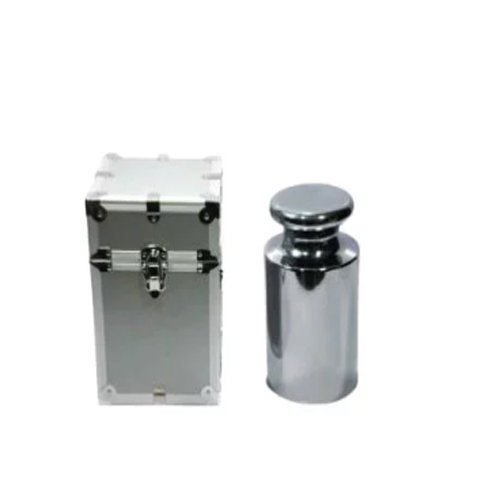 FUNSUEI 2-Pack 1000g Calibration Weights - M1 Precision Class For Digital Scales, Chrome Finish